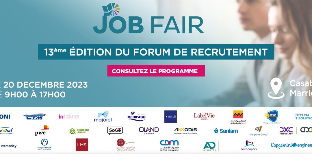 13ÈME ÉDITION DU FORUM DE RECRUTEMENT