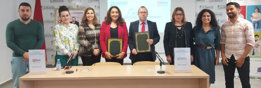 SIGNATURE DE CONVENTION DE PARTENARIAT AVEC L’AFEM