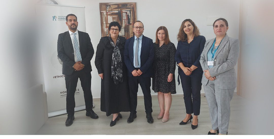 SIGNATURE DE PARTENARIAT AVEC CENTRIA UNIVERSITY OF APPLIED SCIENCES